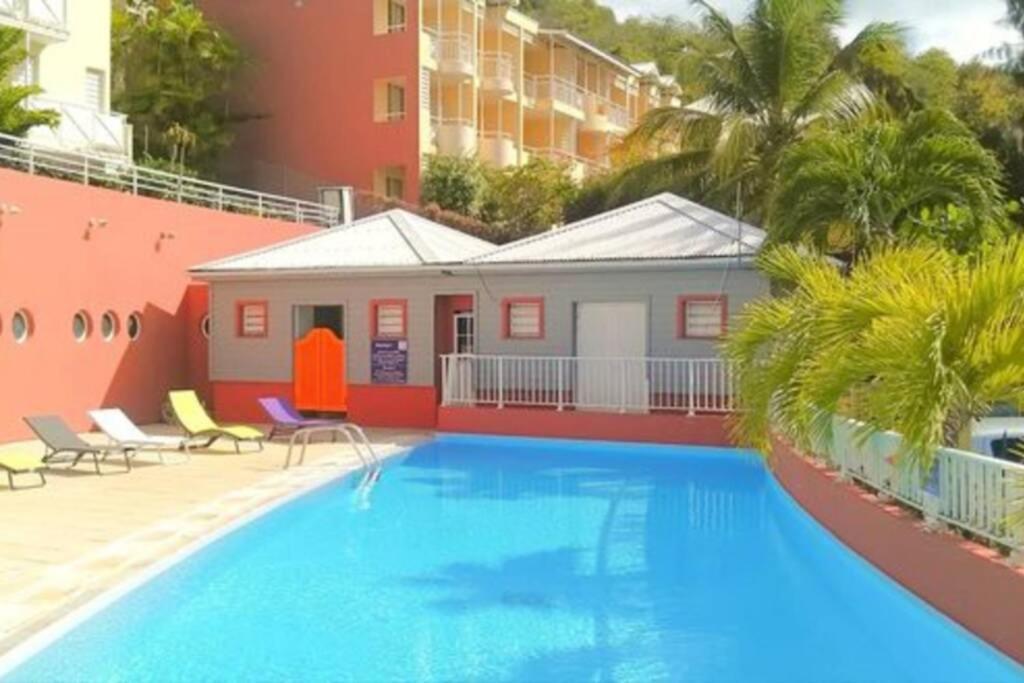 Studio Azur -Tartane 100M De La Plage- Piscine Ла-Трините Экстерьер фото
